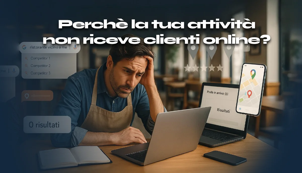 Clienti Perché la Tua Attività Non Trova Clienti Online